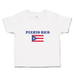 Cute Toddler Clothes American National Flag of Puerto Rico Usa Toddler Shirt