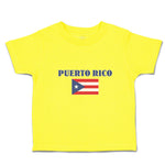 Cute Toddler Clothes American National Flag of Puerto Rico Usa Toddler Shirt