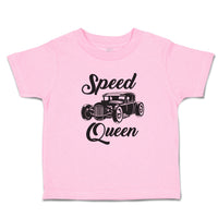 Toddler Girl Clothes Speed Queen with Classic Modern Car Toddler Shirt Cotton