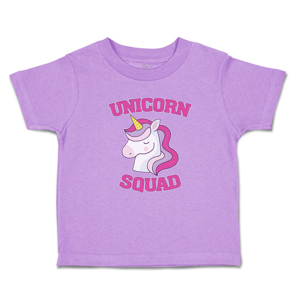 Toddler Girl Clothes Magical Colorful Unicorn Squad with Eyes Closed Cotton