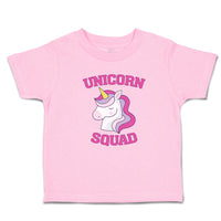 Toddler Girl Clothes Magical Colorful Unicorn Squad with Eyes Closed Cotton