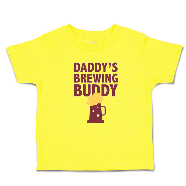 Cute Toddler Clothes Daddy's Brewing Buddy Toddler Shirt Baby Clothes Cotton