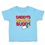 Cute Toddler Clothes Daddy's Drinking Buddy with Baby's Feeding Bottle Cotton