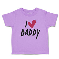 Toddler Clothes I Love Daddy Toddler Shirt Baby Clothes Cotton