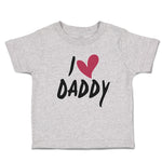 Toddler Clothes I Love Daddy Toddler Shirt Baby Clothes Cotton