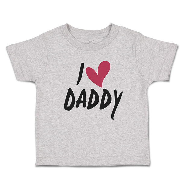 Toddler Clothes I Love Daddy Toddler Shirt Baby Clothes Cotton