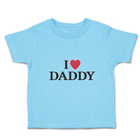 Toddler Clothes I Love Daddy Toddler Shirt Baby Clothes Cotton