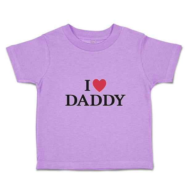 Toddler Clothes I Love Daddy Toddler Shirt Baby Clothes Cotton