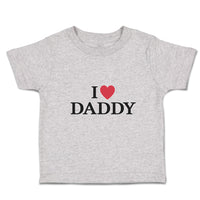 Toddler Clothes I Love Daddy Toddler Shirt Baby Clothes Cotton