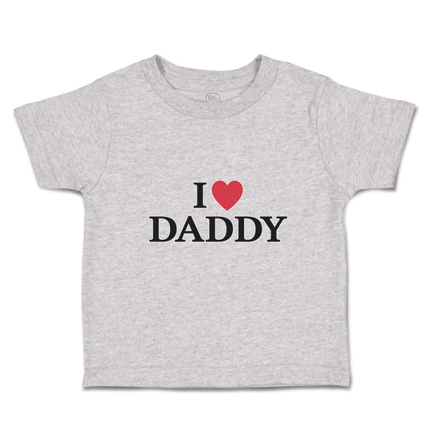 Toddler Clothes I Love Daddy Toddler Shirt Baby Clothes Cotton