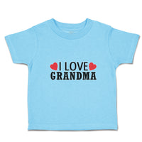 Toddler Clothes I Love Grandma Toddler Shirt Baby Clothes Cotton