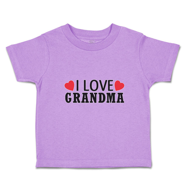 Toddler Clothes I Love Grandma Toddler Shirt Baby Clothes Cotton