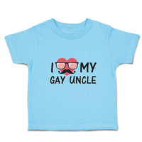 Toddler Clothes I Love My Gay Uncle Toddler Shirt Baby Clothes Cotton