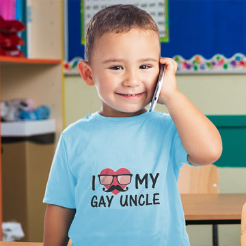 Toddler Clothes I Love My Gay Uncle Toddler Shirt Baby Clothes Cotton