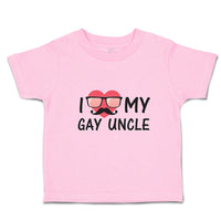 Toddler Clothes I Love My Gay Uncle Toddler Shirt Baby Clothes Cotton