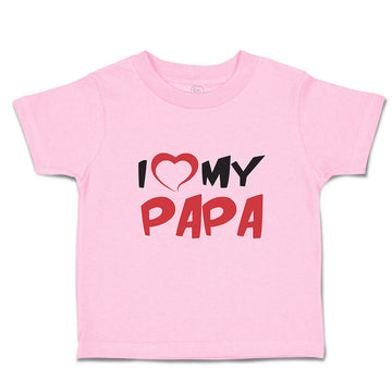 Toddler Clothes I Love My Papa Toddler Shirt Baby Clothes Cotton
