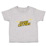 Toddler Clothes I Love My Pops Toddler Shirt Baby Clothes Cotton