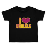 Toddler Clothes I Love Ukulele Toddler Shirt Baby Clothes Cotton