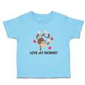 Toddler Clothes Love My Mommy Toddler Shirt Baby Clothes Cotton