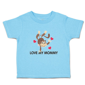 Toddler Clothes Love My Mommy Toddler Shirt Baby Clothes Cotton