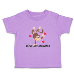 Toddler Clothes Love My Mommy Toddler Shirt Baby Clothes Cotton