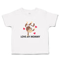 Toddler Clothes Love My Mommy Toddler Shirt Baby Clothes Cotton