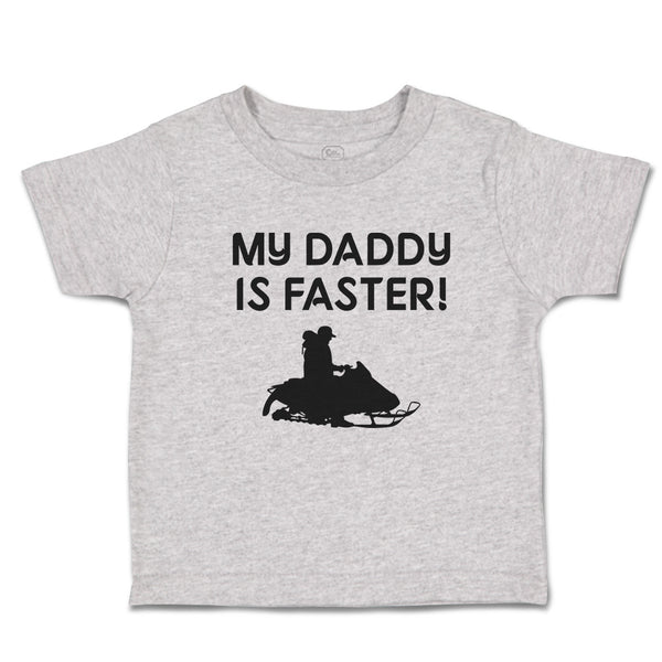 Toddler Clothes My Daddy Is Faster! Toddler Shirt Baby Clothes Cotton