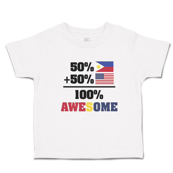 50% + 50% 100% Awesome