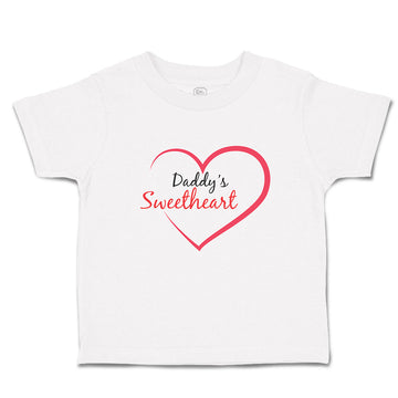 Toddler Girl Clothes Daddy's Sweetheart Toddler Shirt Baby Clothes Cotton