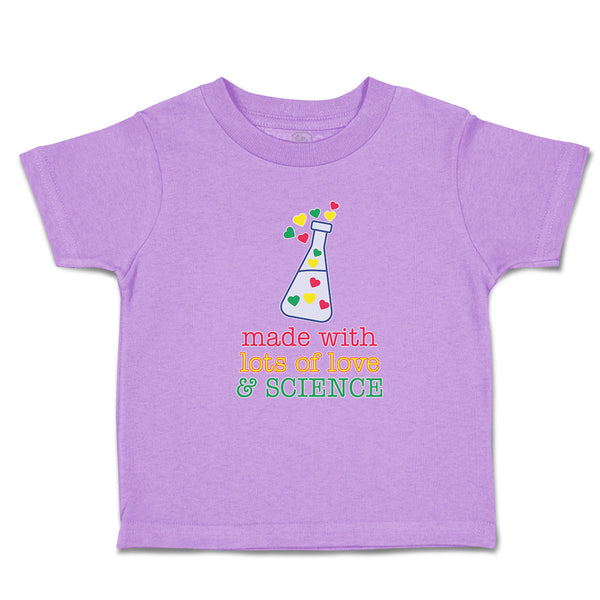 Toddler Clothes Lots Science Laboratory Test Colourful Little Hearts Cotton