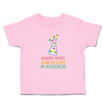 Toddler Clothes Lots Science Laboratory Test Colourful Little Hearts Cotton