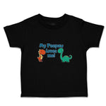 Toddler Clothes My Peepaw Loves Me Brontosaurus and Stegosaurus Toddler Shirt