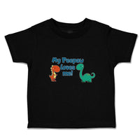 Toddler Clothes My Peepaw Loves Me Brontosaurus and Stegosaurus Toddler Shirt