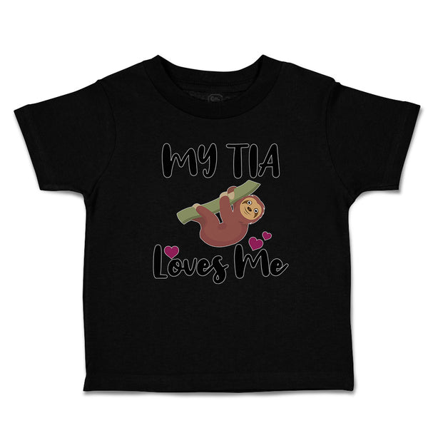 Toddler Clothes My Tia Loves Me Toddler Shirt Baby Clothes Cotton