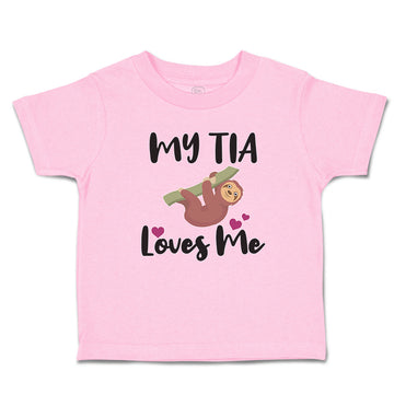Toddler Clothes My Tia Loves Me Toddler Shirt Baby Clothes Cotton