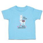 Toddler Clothes This Llama Loves Her Grandma Domestic Animal Toddler Shirt