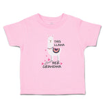 Toddler Clothes This Llama Loves Her Grandma Domestic Animal Toddler Shirt