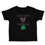 Cute Toddler Clothes America Irish Parts Flag Usa Shamrock Leaf Toddler Shirt