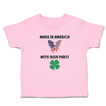 Toddler Clothes America Irish Parts American Flag Usa Shamrock Leaf Cotton