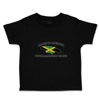 Cute Toddler Clothes Made in America with Jamaican Parts An National Flag of Usa