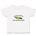 Cute Toddler Clothes Made in America with Jamaican Parts An National Flag of Usa