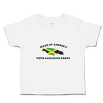 Cute Toddler Clothes Made in America with Jamaican Parts An National Flag of Usa
