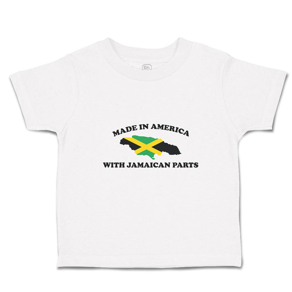 Cute Toddler Clothes Made in America with Jamaican Parts An National Flag of Usa