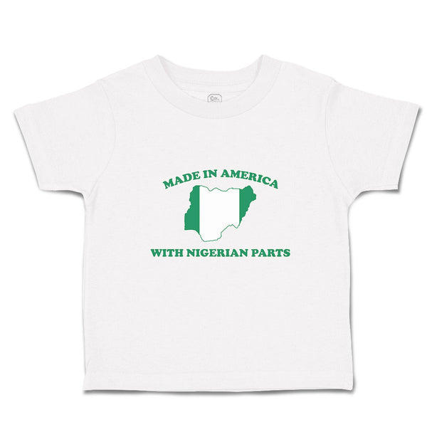 Cute Toddler Clothes Made in America with Nigerian Parts Toddler Shirt Cotton