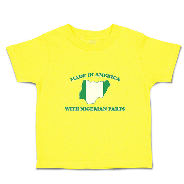 Cute Toddler Clothes Made in America with Nigerian Parts Toddler Shirt Cotton