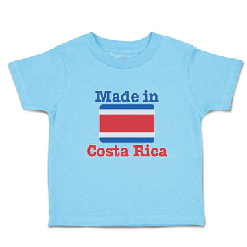 Cute Toddler Clothes Made in Costa Rica An National Flag Usa Toddler Shirt