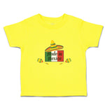 Made in Mexico Cinco De Mayo Mexiacan Holiday with Flag and Hat