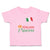 Toddler Girl Clothes Italian Princess with National Flag and Prince Crown Cotton