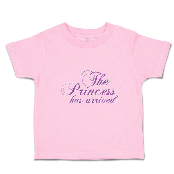 Toddler Girl Clothes The Princess Has Arrived Toddler Shirt Baby Clothes Cotton