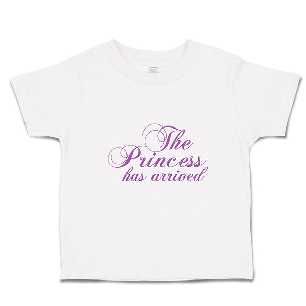 Toddler Girl Clothes The Princess Has Arrived Toddler Shirt Baby Clothes Cotton